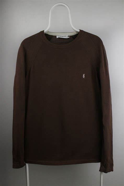 ysl mens sweatshirts|ysl crewneck sweatshirt.